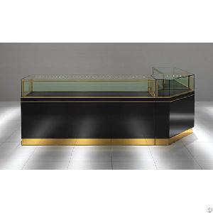 Half-closed Jewelry Display Kiosk With Glorry Led Light