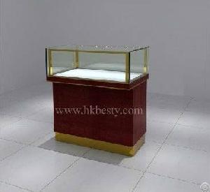 led light jewelry display counter glossy