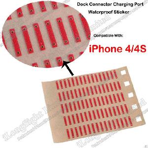 Repair Parts For Iphone 4 And 4s Dock Connector Charging Port Waterproof Sticker