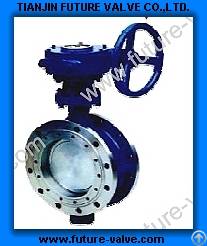 Cast Steel Flanged End Butterfly Valve
