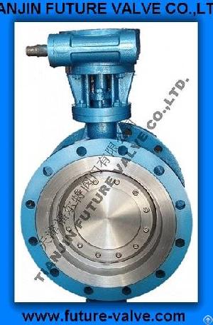 Triple Offset Flanged Butterfly Valve