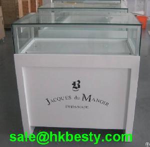 Famous Brand Display Showcase Series And Glass Fixture