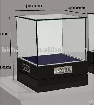 glass display counter