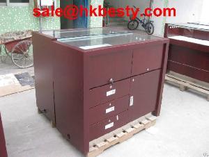 Glass Jewelry Counter Showcase Display Of High Quality