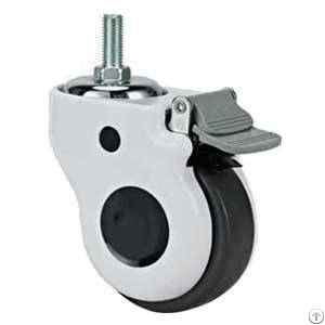 Medical Equipment Caster Wheels Thread Stem