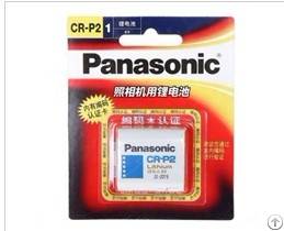 Panasonic Battery Cr-p2 6v / 1400mah Lithium Battery
