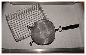 wire mesh processed