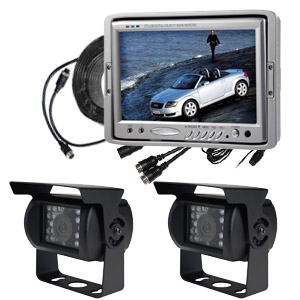 Reversing Camera System With Cctv Camera And 7 Inch Tft Lcd Monitor