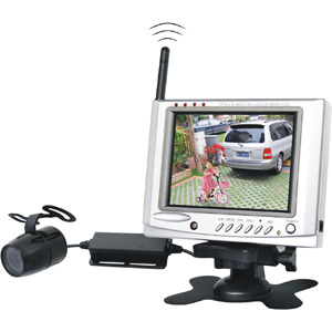Wireless Backup Camera System With 5 Inch Monitor