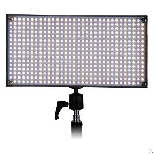 508as led dual temperature adjustable dimmable video light panel