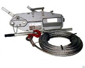 wire rope pulling hoist instruction