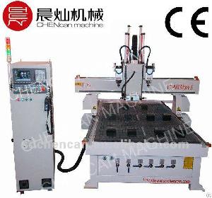 Chinese Wood Router With Multi-heads Cc-m1325a-3