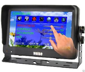 Touch Screen Monitor Camera System For Buses Trucks Farm Tractor Heavy Equipment Fork-lifts Rv