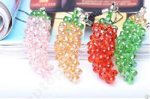 Rondell Crystal Beaded Pepper Charms