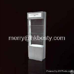 Rotating Jewelry Display Cabinet