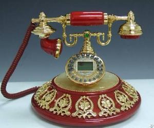 China Home Decoration Telephone Guangzhou Wholesale Cool Design Antique Telephone Suppiler