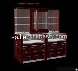 tepmered glass display kiosk furniture luxury jewelry shop