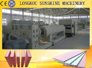 China Manufacturerquality And Reasonable Pricepe Foamed Film Production Lineshandong Longkou Sunshin