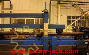 worm gear machine screw jacks rolling mill roller adjustment steel plant