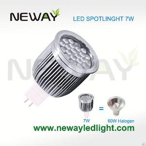 7w Mr16 Led Spot Light 630lm Replace 60w Halogen Lamp Mr16 Gu10 E27 E14 E17 Lamp Holder