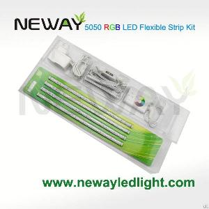 9led 4 Strips 5050 Diy Rgb Led Strip Kit