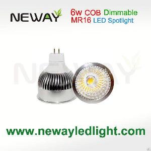 Dimmable 6w Mr16 Led Spot Light 400lm To 450lm Max 75ra Scr Dimming Led Spotlight