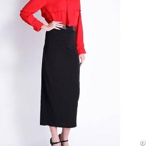 Stylish Long Skits For Tall Women Black