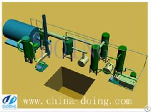 2013 High-quality And Environmental Continuous Waste Tire Recycling Equipment To Furnace Oil With Be