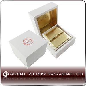 White Luxury Ring Box