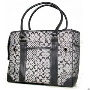 Double Elliptic Jacquard Pet Bag Small