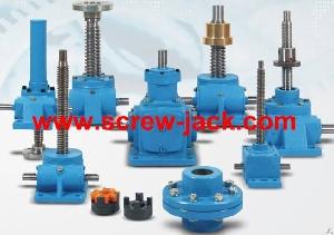 martinetti meccanici inseguitori solari electric motor worm gear screw jacks solar trackers