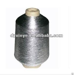 Metallic Yarn For Knitting / Sweater Polyester / Colorful