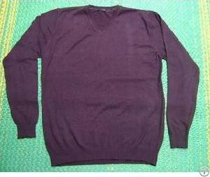 Men S V-neck Long Sleeve Sweater Zara Sweater Stock