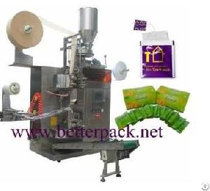 Tea Bags Packaging Machine With Outer Wrapper Tea Pack Machine