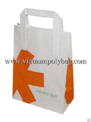 Fold Handle Paper Gift Bag