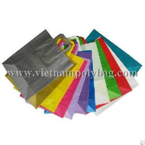 Tri-fold Handle Plastic Bag