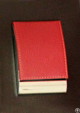 Made In China Pu Leather Business Card Case