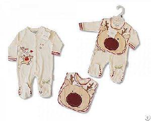 Christmas Baby 2 Pcs Cotton Gift Set