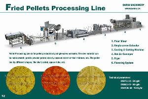Fried Pellets Processing Line