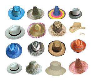 Western Cowboy Straw Hats.