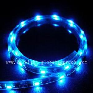 Led Strip Light, Waterproof Flexible Strip Light, With Various Singal Color And Rgb Color, Dc12v,