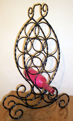 Wrought Iron Wine Rack Manufacturer And Exporter, Bar Accessories, Wine Accessories. Wine Rack