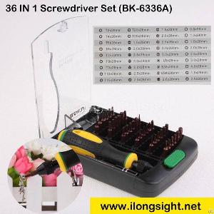 Best 36 In 1 Comfort Precision Electronics Repair Screwdriver Set Bk-6336