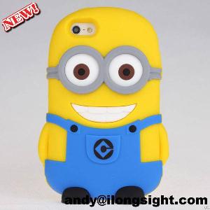 Sell 3d Despicable Me 2 Minions Soft Silicone Case Cover For Iphone 5