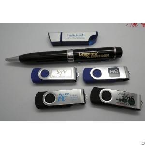 Branded Cheapest Usb Pen Drive With Pen Shaped And Twist Style