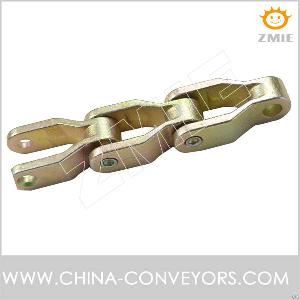 Cc600 Cast Chain Zinc Plated For Crate Or Steel Bottle Conveyor