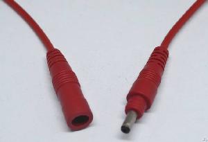 dc male female waterproof cable 3 5mm13 5mm