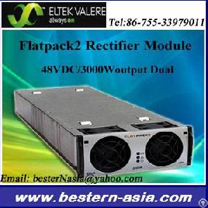 Eltek Valere Flatpack2 48 / 3000 48v 3000w Telecom Rectifier Module