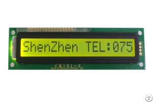 16x1 Character Lcd Display Module With Splc780 Controller Cm161-2
