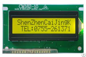 16x2 Stn Character Lcd Display Module For Machine Or Instrument Cm162-10